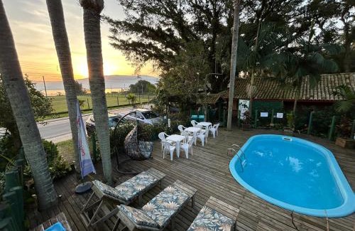 Garopaba Hotel | Pousada Canoa Azul na Praia da Ferrugem