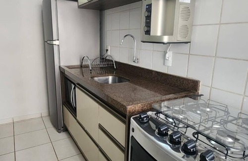 Canjica Apartment | Practical and cozy apartment in Cuiabá. All air-conditioned and well located.
