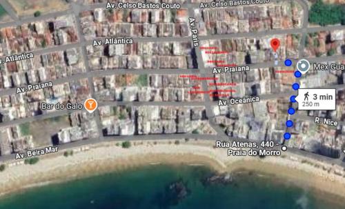 Praia do Morro Apartment | PRAIA DO MORRO - 2 QUARTOS - Apartamento 3 min do mar á pé - Garagem coberta e livre - WI FI