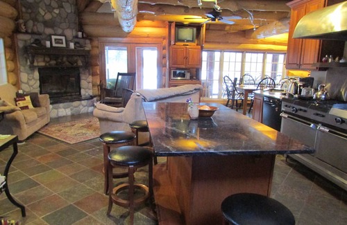 Rusk County Cabin | Premium log home on 600+ private wooded acres with private lake and waterfront