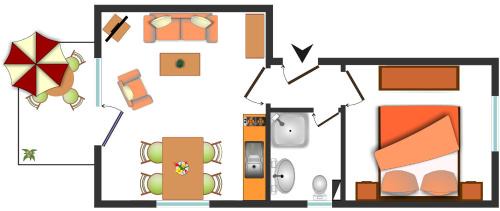 Breege Apartment | Prise1 Ferienwohnung Breege