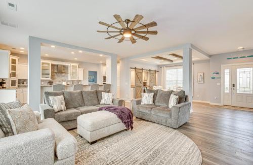 Maryus House | Private Beach and Deck Bayfront Home in Hayes!