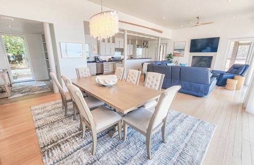 Picketts Harbor House | Private Beachfront Home New to Vacation Rentals, near Cape Charles!