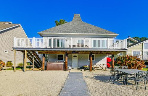 Ocean Pines House | Private Dock, Hot Tub Waterfront Ocean Pines Home