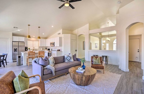 Paradise Valley Village Cottage | Private Heated Pool: Phoenix Sanctuary w/Foosball