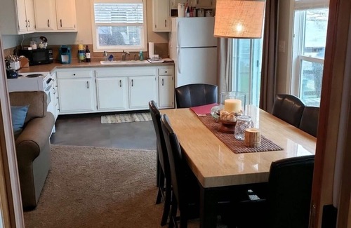 Hamlin County Cabin | Private lake front property with huge patio!