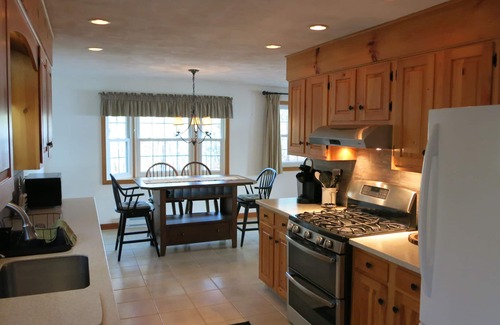 Middleton House | Private Peninsula, 600’ Of Waterfront + Sandy Beach on Sunrise Lake