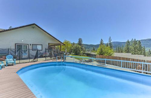 Weaverville House | Private Pool and Game Room Family Weaverville Gem