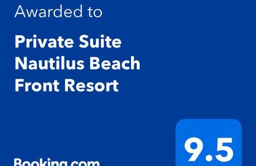 Sapphire Beach Resort | Private Suite Nautilus Beach Front Resort