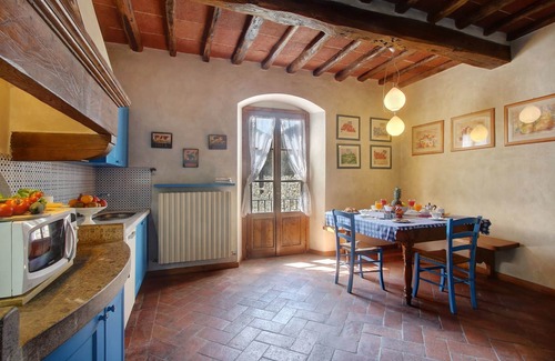Lucolena Villa | Private Villa with WIFI, private pool, TV, panoramic view, parking, close to Greve In Chianti
