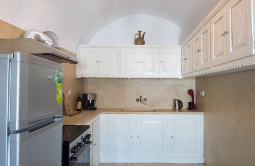 Megalochori Villa | Private Villa inside the traditional village of megalochori in santorini island