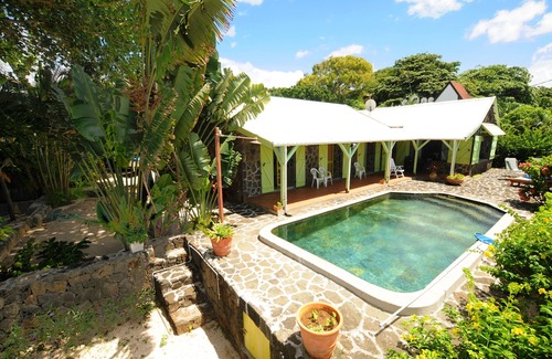 Trou d'Eau Douce Villa | Private waterfront villa, swimming pool, garden, housekeeper, free wifi