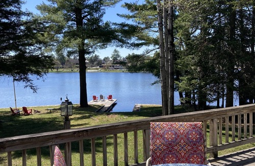 Old Forge House | Private waterfront spacious home, 1/4 mile to Water Safari & 1/3 mile to village