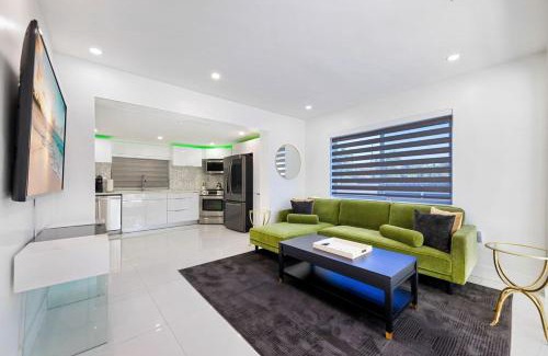 Miami Shores Apartment | PS5 Container Home Big Backyard Cornhole