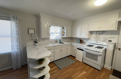 Concordia House | Quaint spacious remodeled home with attached garage, quiet small town get-away