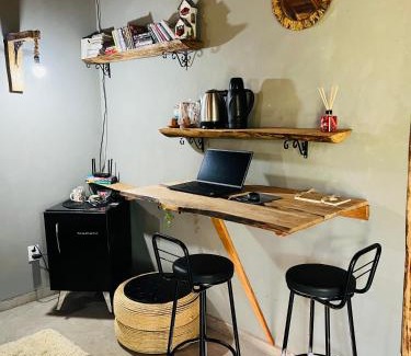 Uniao da Vitoria House | Quarto/suíte com lareira