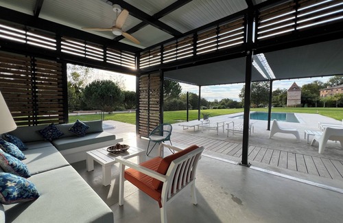 Coufouleux House | Quiet architect-designed house with swimming pool, spa&trampoline 5ha 30 min Toulouse and Albi