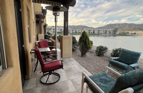 Foothills Condo | Quiet gated community Lakefront - 2 beds, 2 baths.