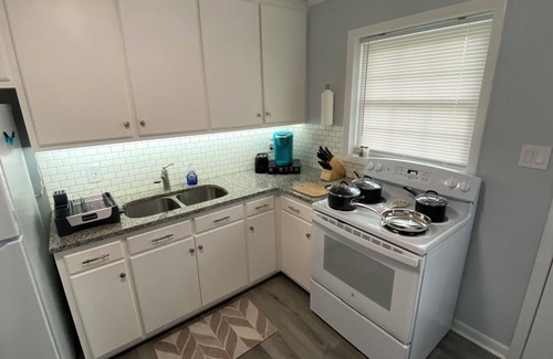 Lincolnton House | Quiet in Town Living with EV Charger, Spacious Vehicle Parking.