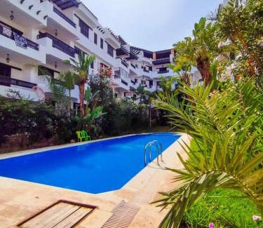 Oued Laou Apartment | Résidence Jawharat Mekkad - Pool & Acces beach