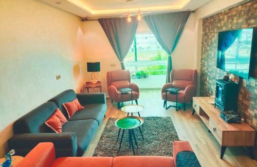 Harhoura Apartment | Résidence luxueuse de Vacances avec 2 piscines à Harhoura Rabat - Temara