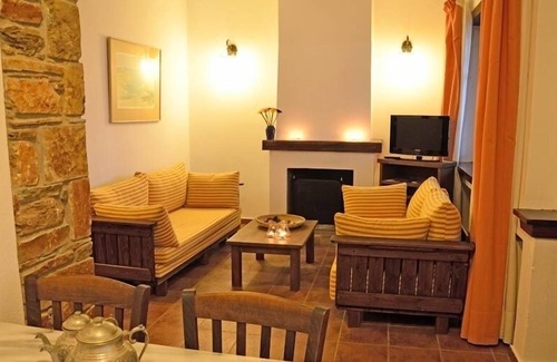 Lafkos Villa | R 1304 Bemus Junior Villa With Fireplace, Garden View & Private Balcony or Terrace