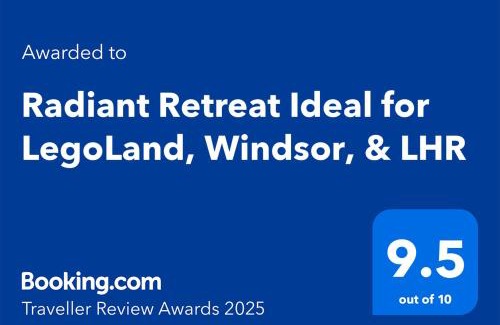 Slough House | Radiant Retreat Ideal for LegoLand, Windsor, & LHR