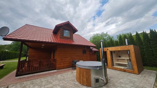 Sanok House | Ranczo Bieszczady 2 - Domek z Sauną i Jacuzzi