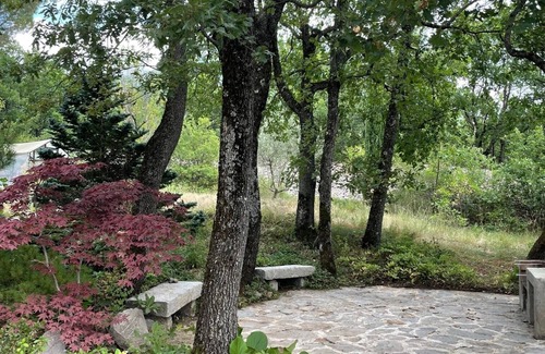 Digne-les-Bains House | Rare Brutalist Architectural artist's retreat estate with pool, gardens, views.