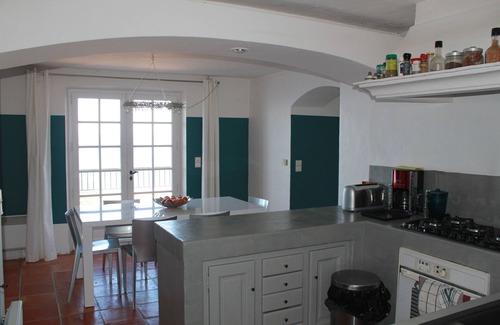 Le Rayol Villa | RayolCanadel ROYAL = 180 ° of the beautiful turquoise Gulf StTropez view, 1km beach. blan