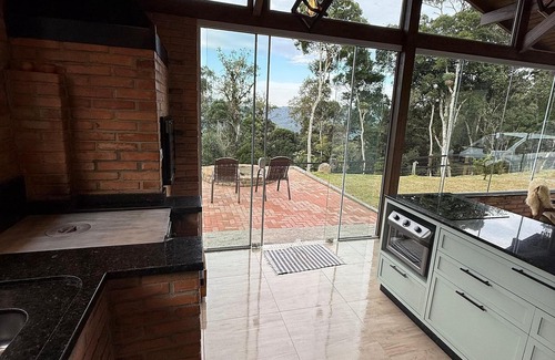 Rancho Queimado Cabin | Recanto dos Pássaros na Serra em Rancho Queimado com Piscina Aquecida