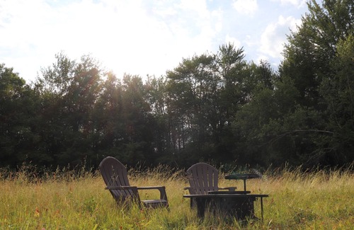 Aldenville RV Rental | Reconnect with Nature. Enjoy the beaver pond and acres of rolling fields.