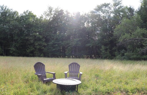 Aldenville RV Rental | Reconnect with Nature. Enjoy the beaver pond and acres of rolling fields.