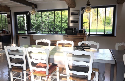 Gueutteville-les-Gres Cottage | RED COTTAGE 4* & BILIARD 5mn from Sea