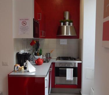 Flaminio Apartment | Red Flat In Rome