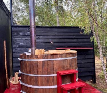 Los Lagos Apartment | Refugio 14 with hot tub in the forest