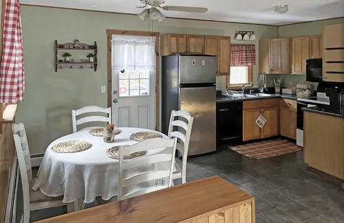 Stamford House | Relax by our scenic brook and enjoy the view of the Green Mountains!