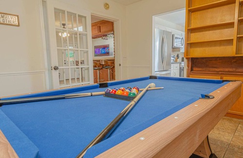Columbus House | Relaxing 3BR Getaway: Pool, Game Room & Pool Table