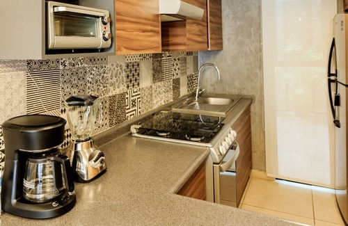 Downtown Guadalajara Apartment | Relaxing Getaway Loft w/Gym & Coworking | 2 BD | Tribu Colón