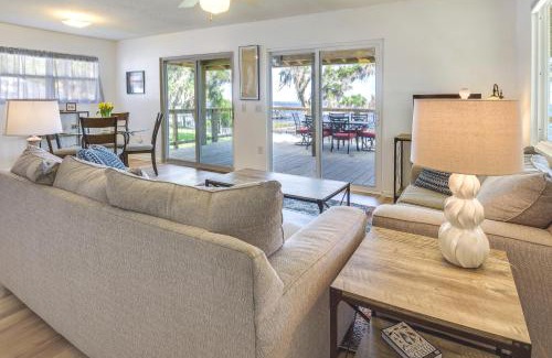 Crescent City House | Renovated Crescent Lake Escape with Waterfront Deck!