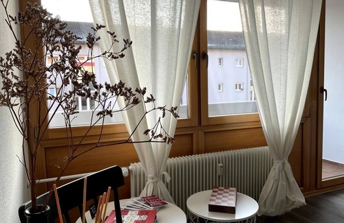 Loerrach Apartment | Renovated loft with parking space and balcony