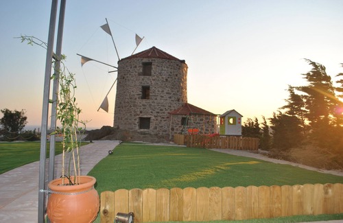 Volissos House | Renovated traditional windmill with amazing views of the Aegean Sea