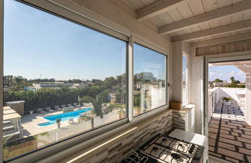 Torre San Giovanni Villa | Resort Almaredamarra con piscina e idromassaggio sul mare