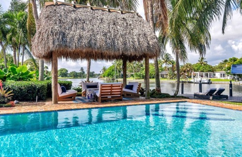 Lake Clarke Shores House | Resort-style sophisticated lakefront pool home!