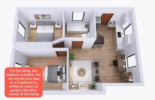 Lincoln Park House | Retro Retreat: 1br home w/WFH desk, livingroom, and fire pit