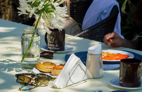 Santo Domingo House | Revitalization room with private terrace and pool