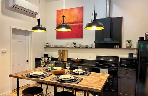 Shelburne Falls Apartment | Revitalized Firehouse Retreat in Downtown Shelburne Falls. Walk to Everything!