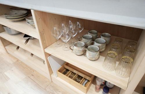 Hida Takayama Onsen Villa | Rikka Soyuji Hinoki Woodbath 2 bedrooms Kitchen Free parking