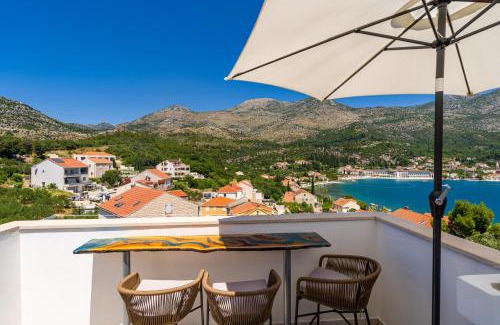 Slano Apartment | RITA - Charming 2-Bedroom Apartment with sea view, Slano