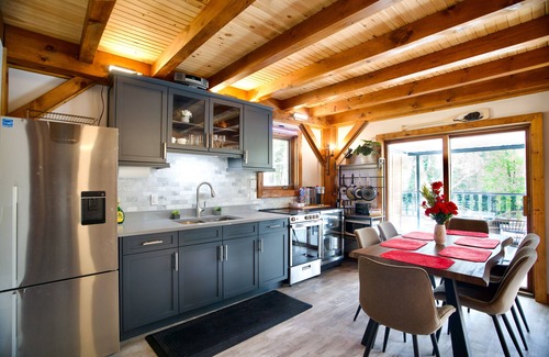 Strong Cottage | Riverfront Oasis on 55 Pvt Acres with Wifi , Sauna and Hot Tub